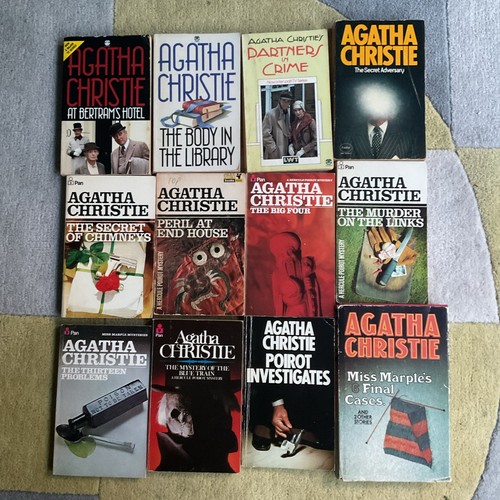 Agatha christie 11x vintage - agatha,