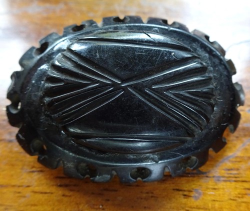 Antique victorian whitby jet - antique,