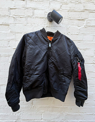 Alpha industries black bomber - industries,