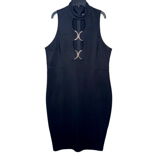 Haute fox black mock - mock, neck