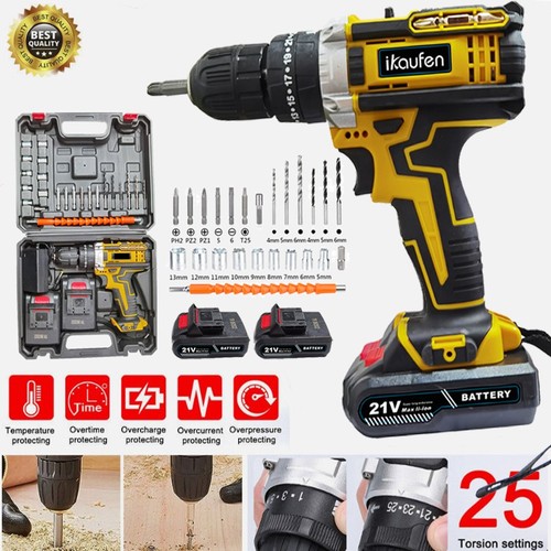 Battery 21v cordless - 21v, drill