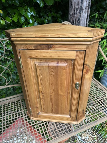 Vintage solid wood waxed pine - wood,