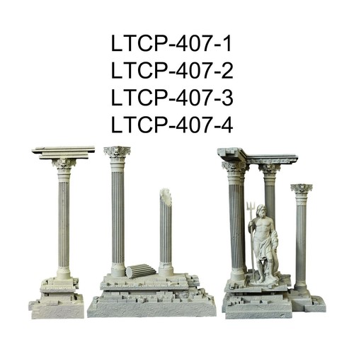 Roman column decoration - roman,