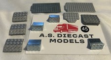 Corgi Modern Truck Heavy Haulage Selection of Checker Plate Only 1/50