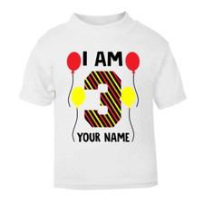 Personalised I am 3 Children's