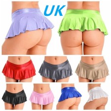 UK Women Micro Mini Skirt