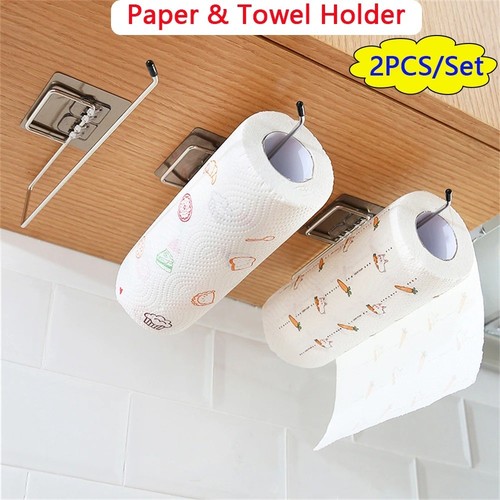 Towel holder 2pcs adhesive - 2pcs,