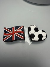 2 X Union Jack & Heart Shape