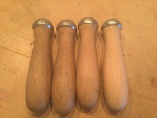 Python Size 2 Wooden File Handles x 4.