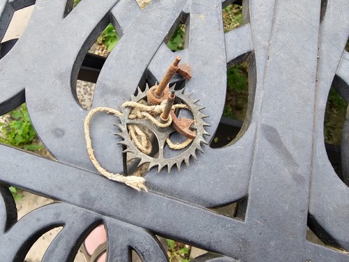 Antique fusee escape wheel - escape, and
