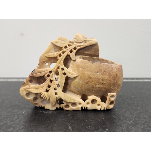 Vintage carved soapstone - vintage,