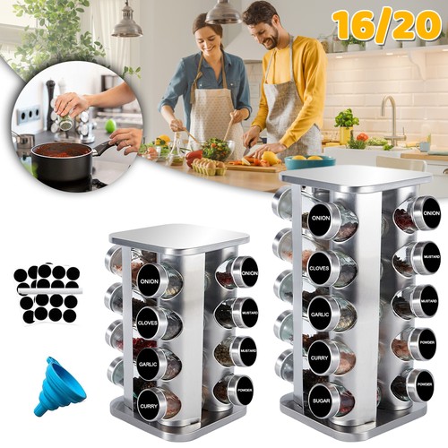 Jars revolving spice - jars,