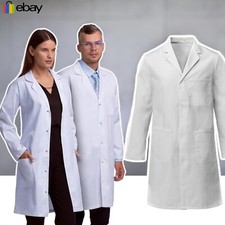 White lab coat laboratory - white,