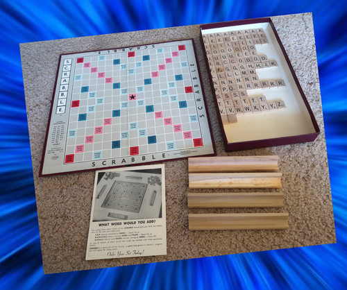 Vintage scrabble selchow - vintage, &