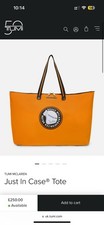Tumi McLaren Special Edition Papaya Just In Case Tote Bag Brand New - RRP £250