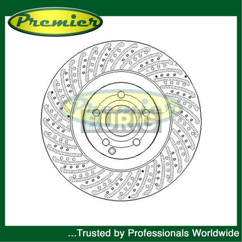 Premier front brake disc fits - premier,