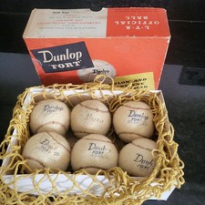 Dunlop Fort Vintage Tennis balls in box