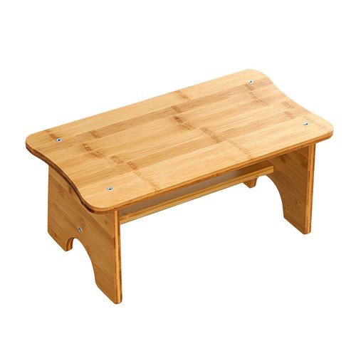 Wooden step stool - wooden, small