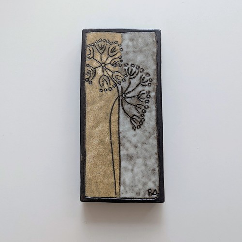 Handmade ceramic wildflower - ceramic,