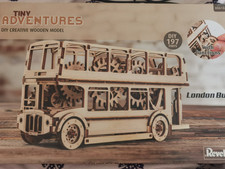 Revell 00618 - Tiny Adventures - London Bus - 1:40 Scale Wooden Model Kit