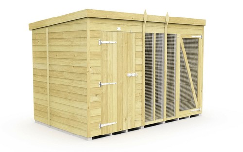 Dog kennel run - &,