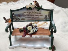 Banbury Mint Xmas Ornament.  Memorial Bench