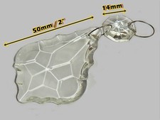 1-12 Leaf Chandelier Crystals Wedding Glass Decoration Beads Retro Lamp Parts