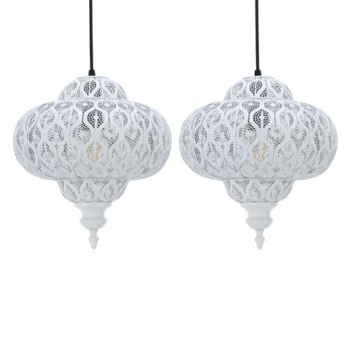 Set white moroccan - of,