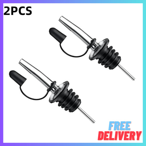 2pcs stainless steel - stainless, oil