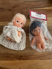2 x VINTAGE IMPKINS 4.5" DOLLS