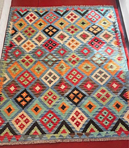 Handmade kilim wool rug - kilim,