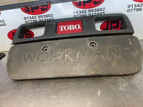 Plastic front end bumper - end, /