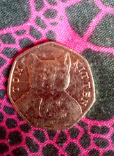 Tom Kitten 50p Coin Collectible 2017 Edition