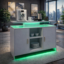 Modern White Coffee Stand