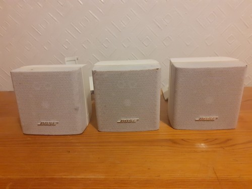 Bose white single cube - x,