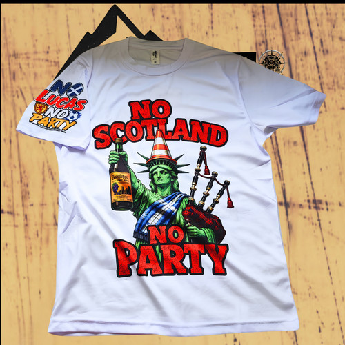 Scotland fan shirt - fan, no