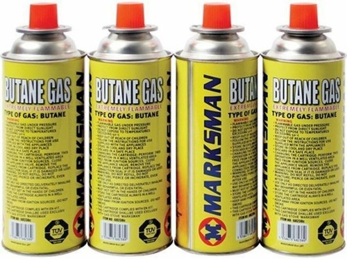Butane gas with blow torch - with,