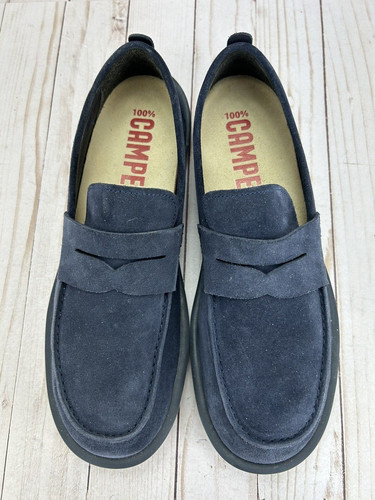 Camper wagon penny loafers - wagon,