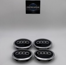 Set of 4 for Audi 69mm Alloy