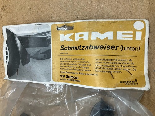 Kamei scirocco mk1 mudflaps - vw,