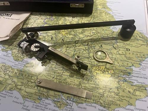 Allbrit fixed arm planimeter - fixed,