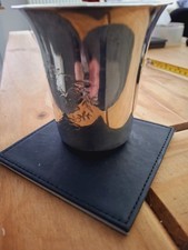 Swedish Silver Beaker Hallmarked Possibly 1929 (F6) Inscribed Peter Gabriel 