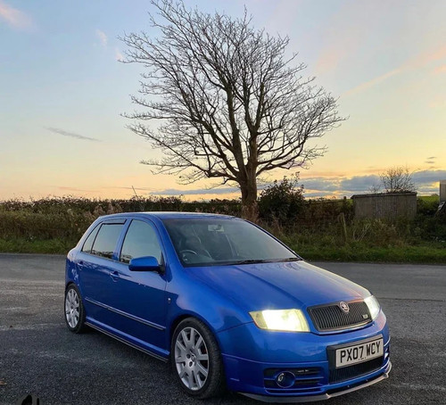 Skoda fabia mk1 vrs front - vrs,