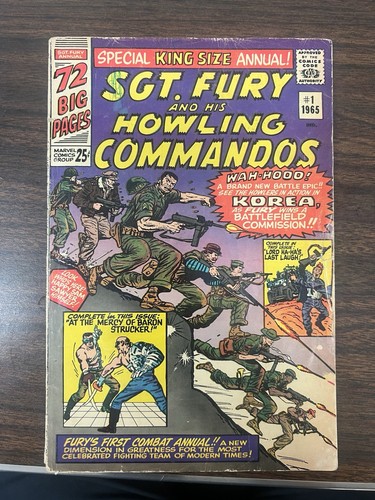 Sgt fury and - and, howling