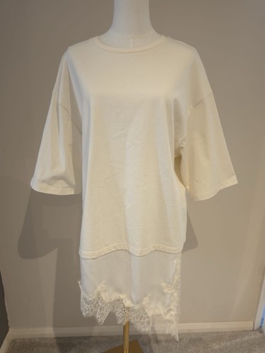 Zara women asymmetric - asymmetric, lace