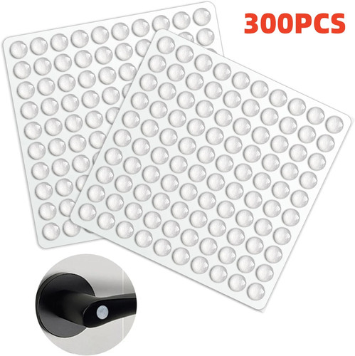 300pcs clear self adhesive - 300pcs,
