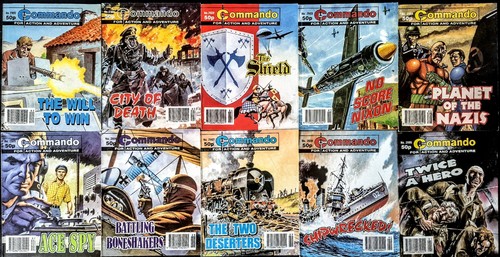 Commando war comic - books, 10