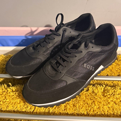 Boss men black - low, lace
