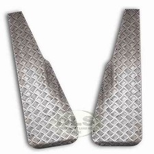 Natural Chequer Plate Wing Top