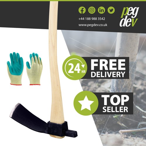 5lb carpenters adze with - carpenters,